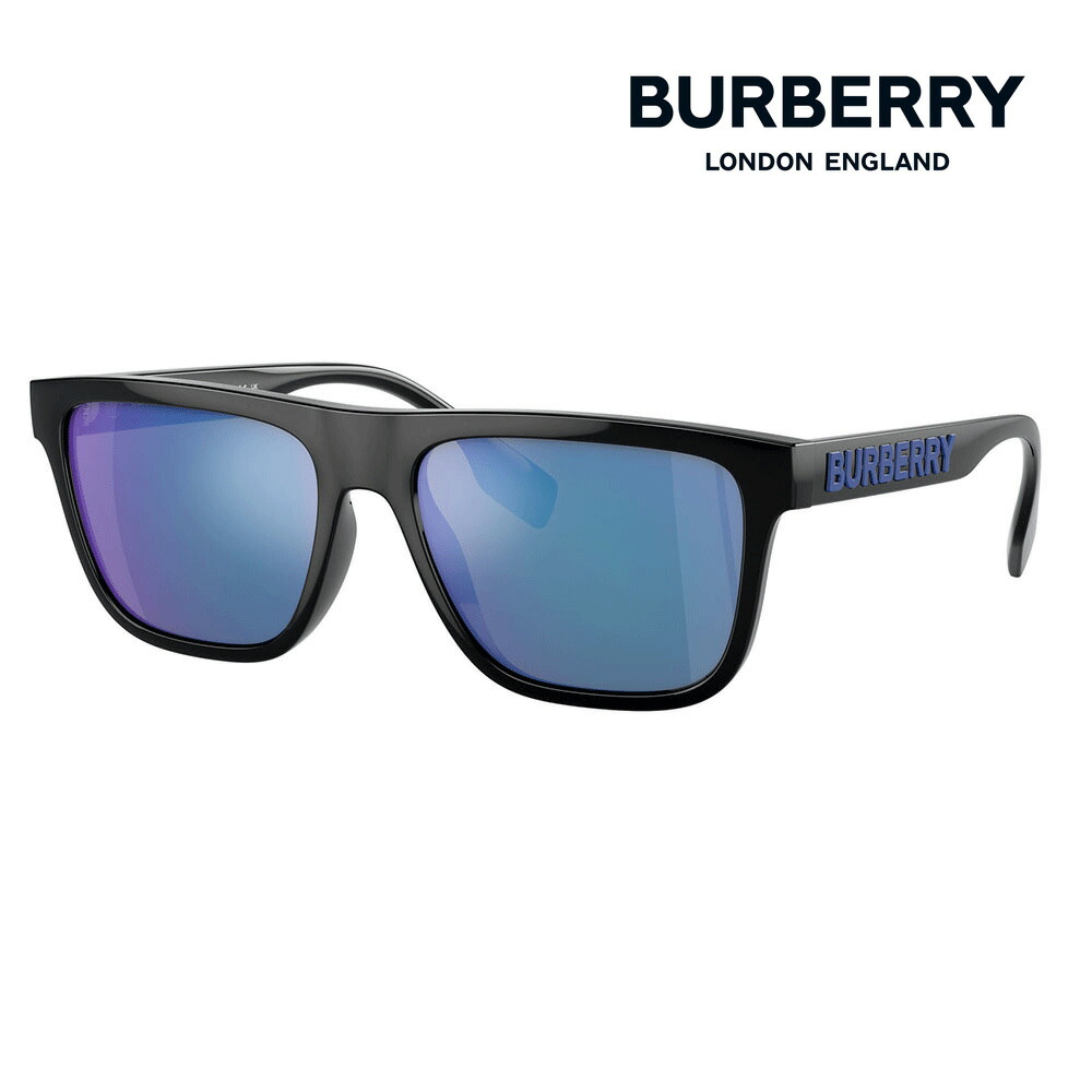 新品タグ付き・現行品✨バーバリー サングラス KELSEY ボストン ビッグロゴ BURBERRY バーバリー サングラス BE4398D 3002/2 50 KELSEY