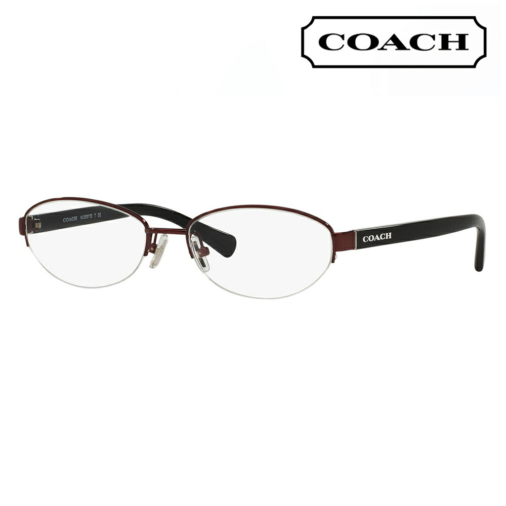 COACH コーチ メガネフレーム HC5081TD-9048 度付き可 COACH コーチ メガネ HC5081TD 9048 BURGUNDY 54サイズ (在庫