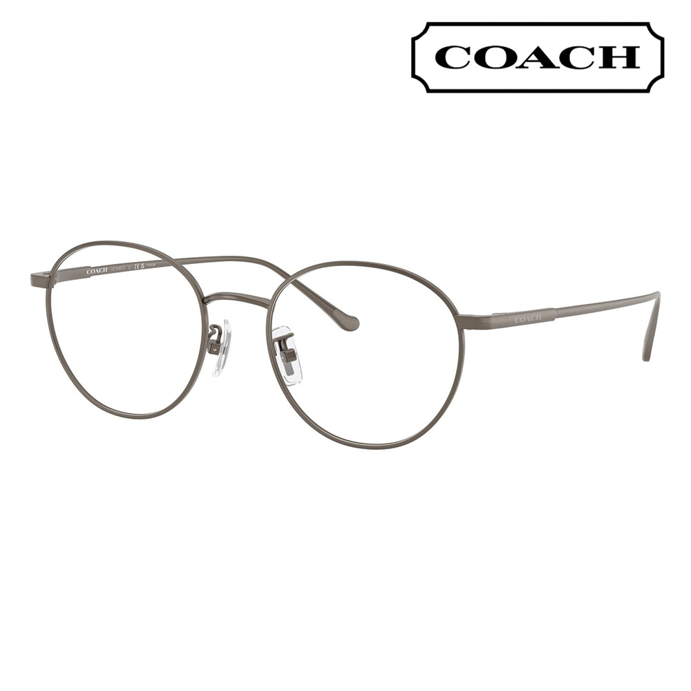 【正規品販売店】度なし1.55レンズ交換+0円 コーチ メガネ HC5190TD 9004 51 COACH ラウンド メタル チタン アジアンデザイン メンズ