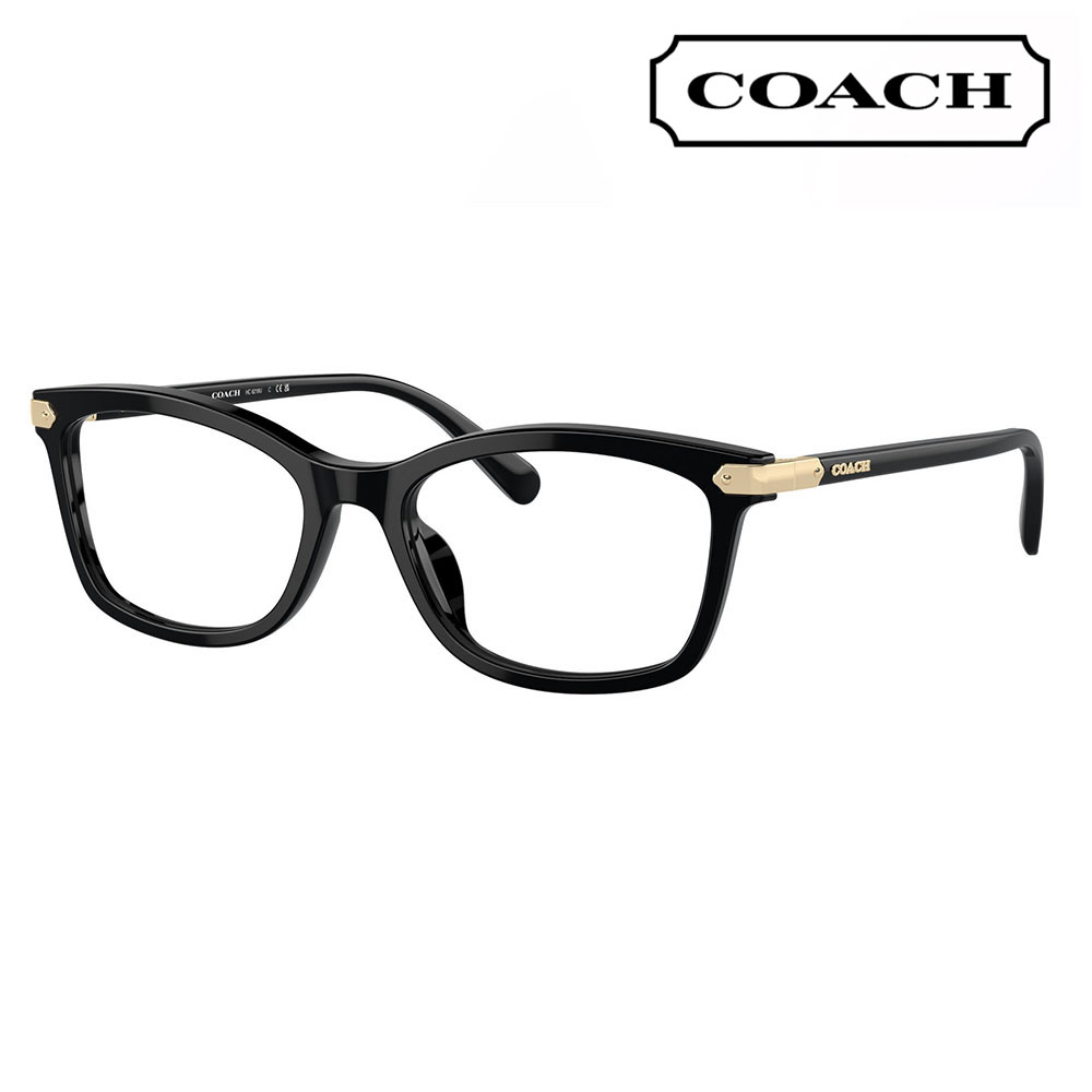 【正規品販売店】度なし1.55レンズ交換+0円 コーチ メガネ HC6219U 5002 51 COACH レクタングル セル ユニバーサルフィット レディース 眼鏡 伊達メガネ 13,394円