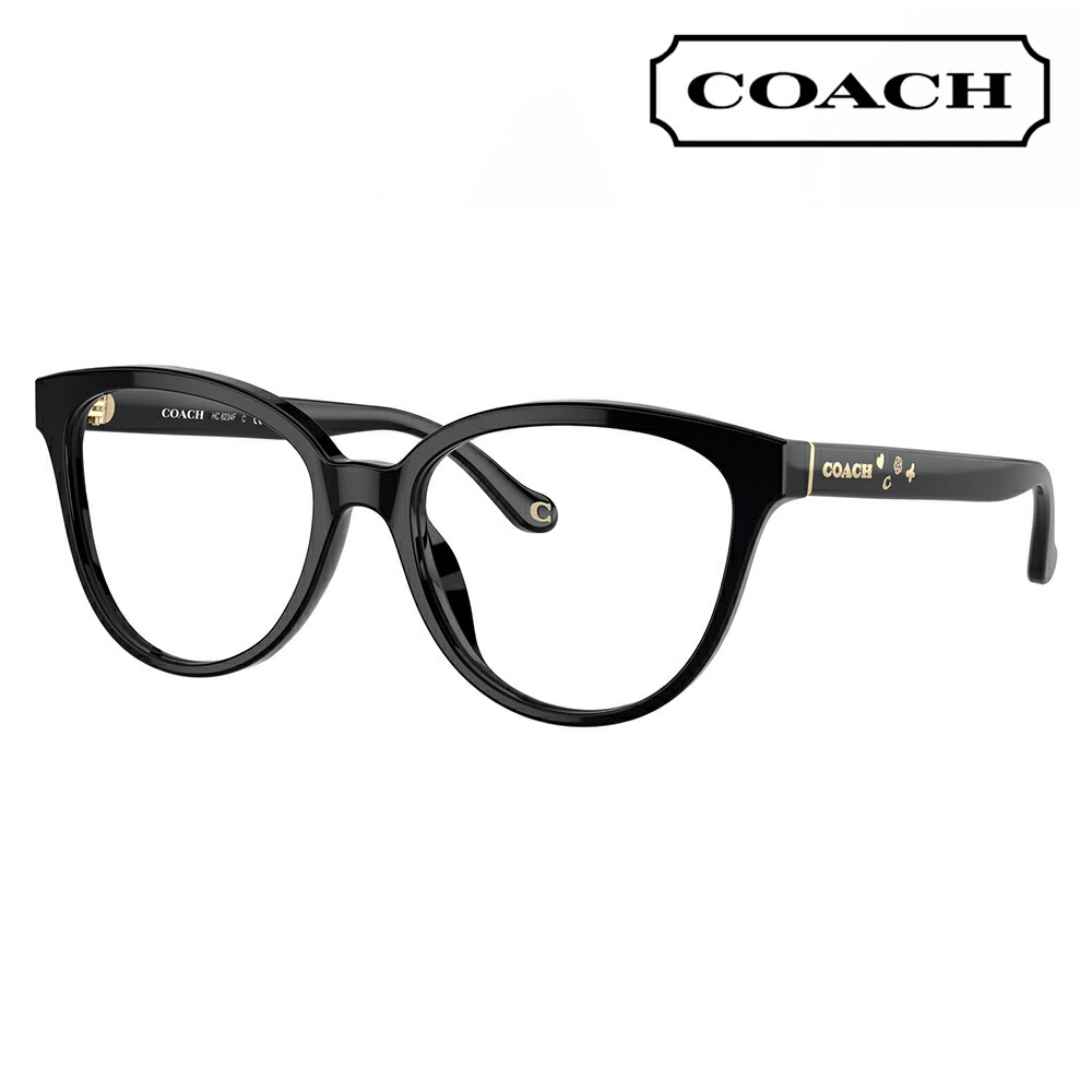 度なし1.55レンズ交換+0円 コーチ メガネ フレーム HC6234F 5002 56 COACH ウェリントン セル フルフィットモデル レディース