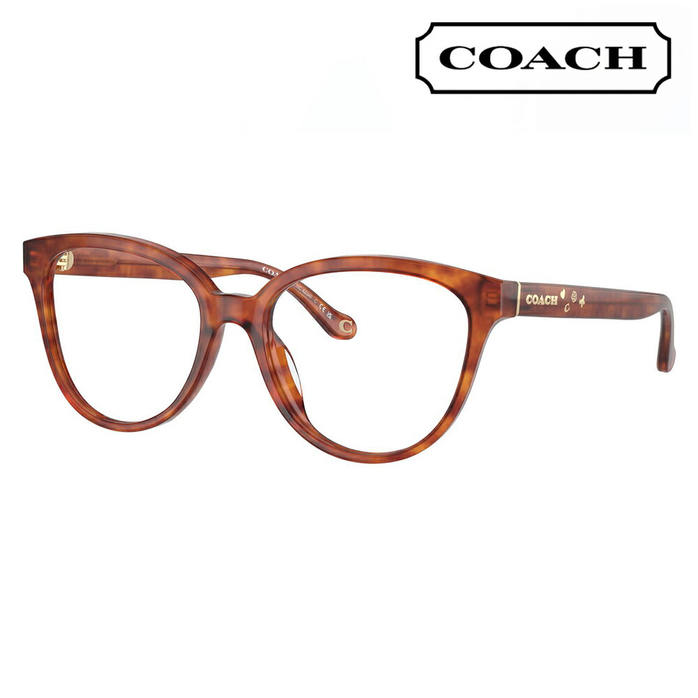 度なし1.55レンズ交換+0円 コーチ メガネ フレーム HC6234F 5774 56 COACH ウェリントン セル フルフィットモデル レディース