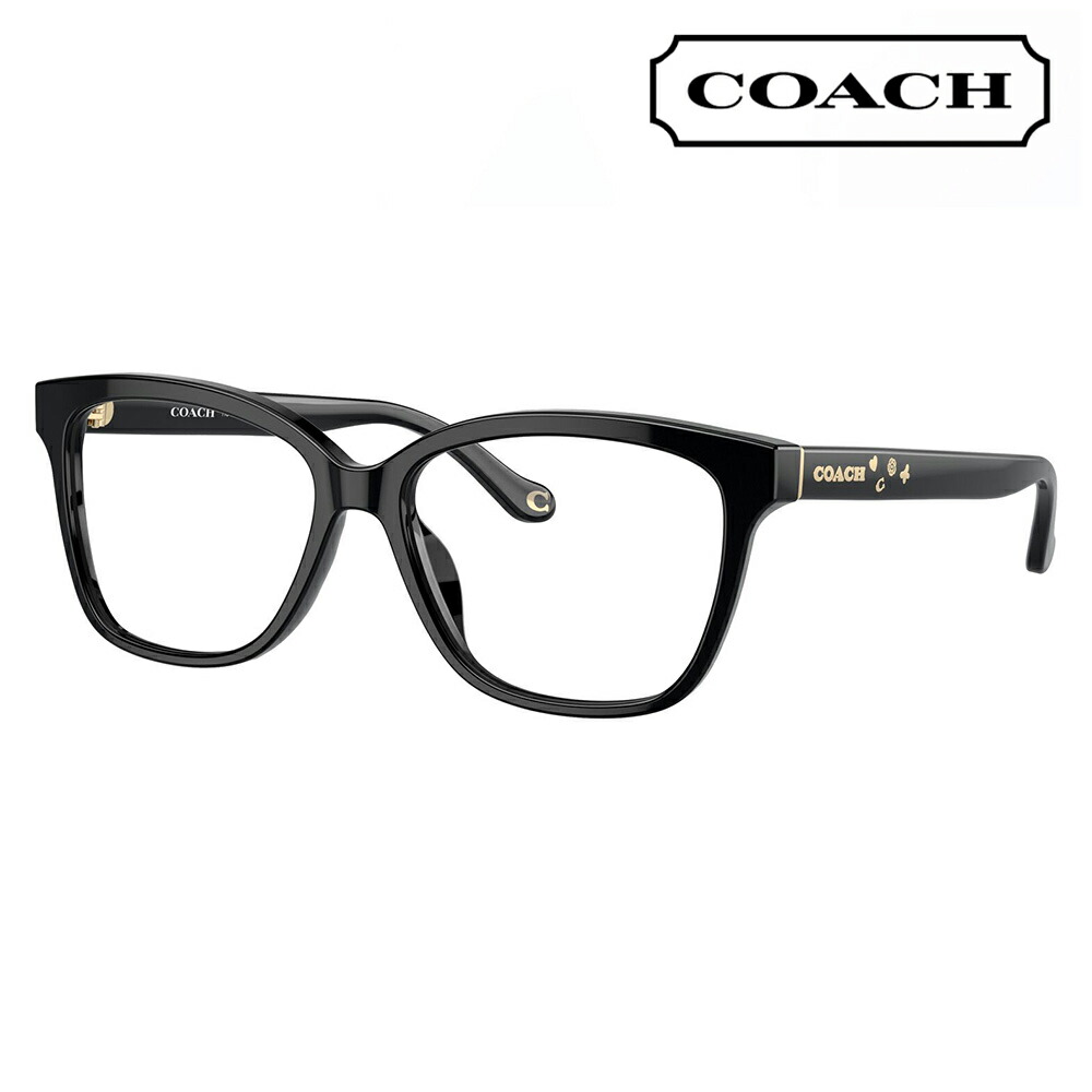 度なし1.55レンズ交換+0円 コーチ メガネ フレーム HC6242F 5002 56 COACH スクエア セル フルフィットモデル レディース｜What&rsquo;s up？-ワッツアップ-