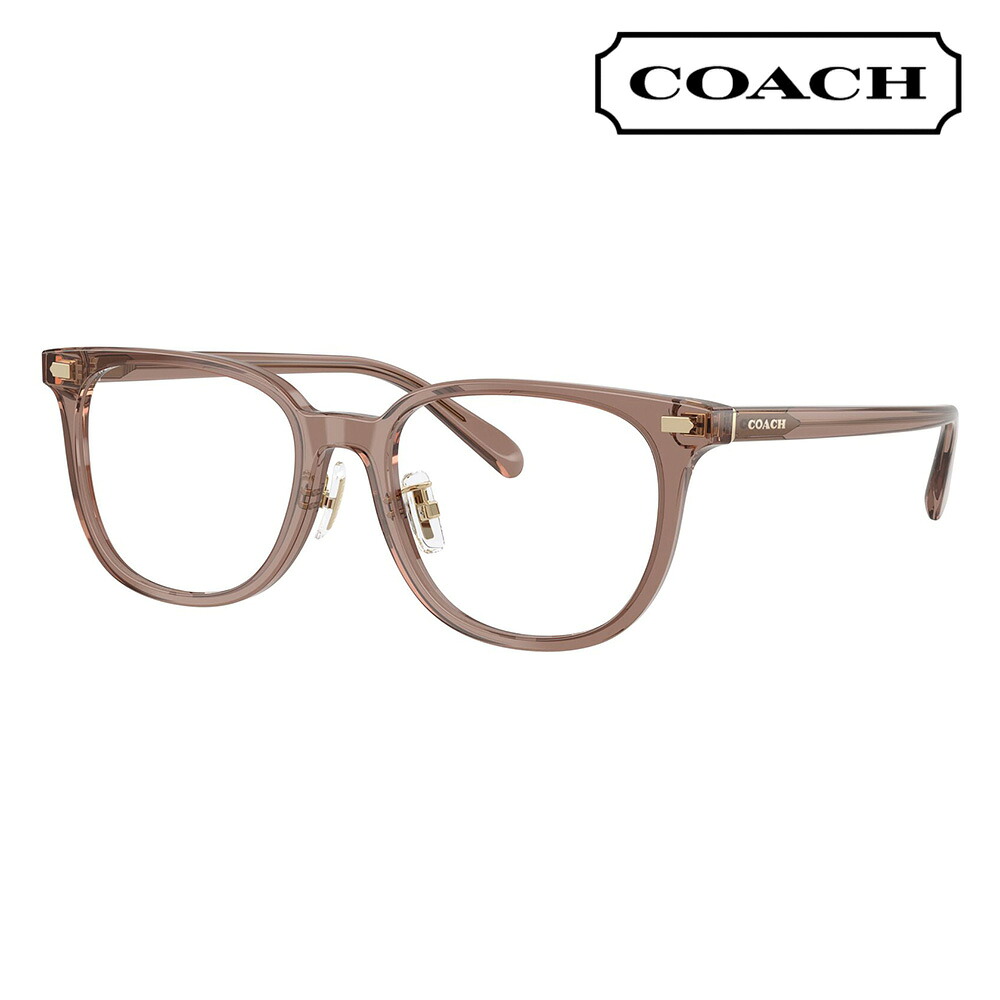 【正規品販売店】度なし1.55レンズ交換+0円 コーチ メガネ HC6269D 5819 53 COACH スクエア セル アジアンフィット メンズ