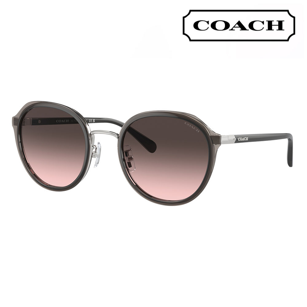 箱付き COACH コーチ ブラック サングラス メガネ オシャレデザイン COACH コーチ サングラス メガネ HC8212 ブラック ケース付き