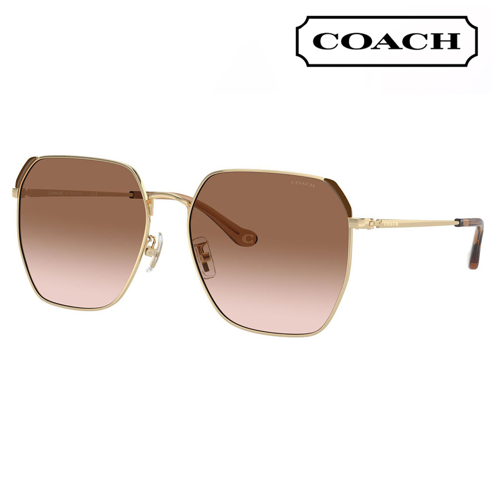 【正規品販売店】コーチ 伊達 メガネ 眼鏡 サングラス HC7165D 900513 60 COACH スクエア メタル アジアンデザイン レディース|What’s up?-ワッツアップ-