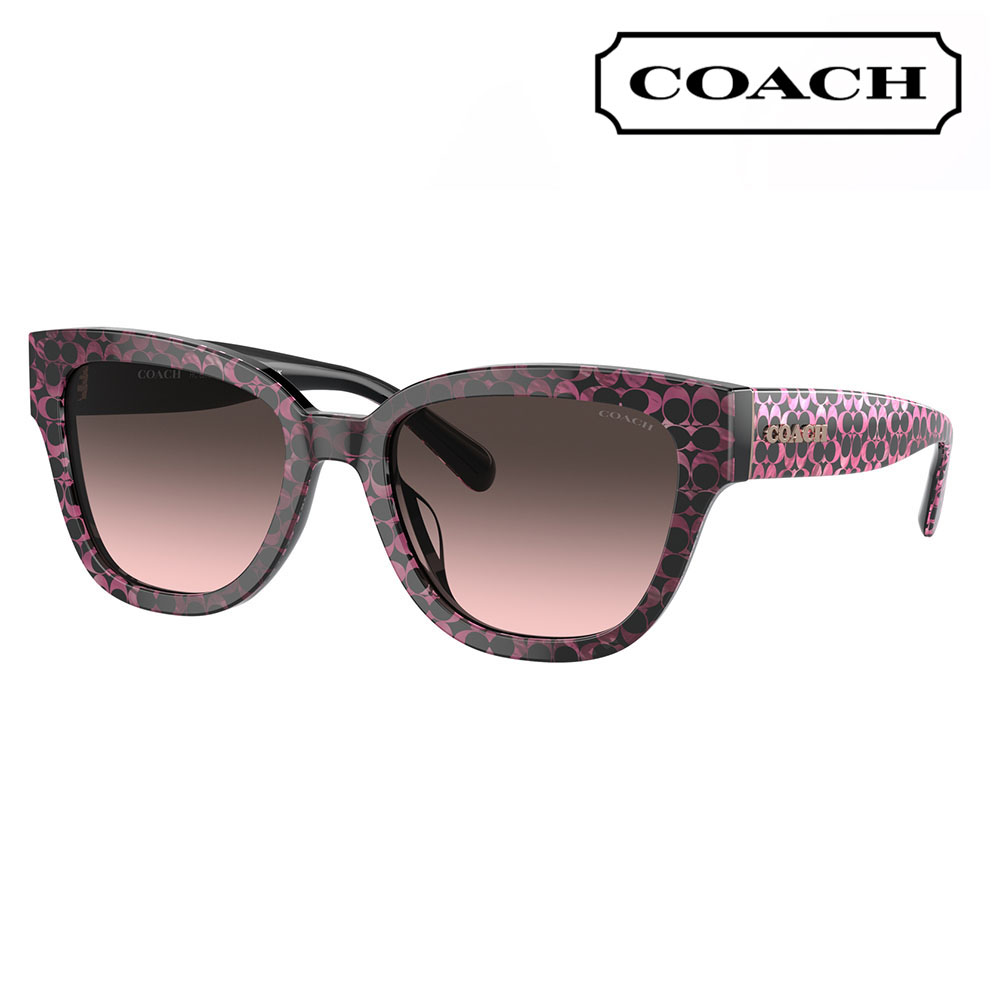 【アウトレット】コーチ 伊達 メガネ 眼鏡 サングラス HC8379F 578346 57 COACH バタフライ セル フルフィットモデル