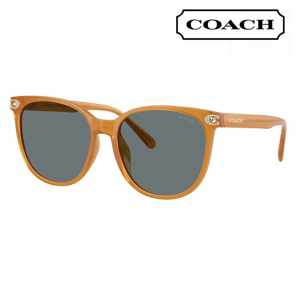 【正規品販売店】コーチ 伊達 メガネ 眼鏡 サングラス HC8414BD 585580 57 COACH CW428 ラウンド セル アジアンデザイン レディース｜What&rsquo;s up？-ワッツアップ- 11,587円