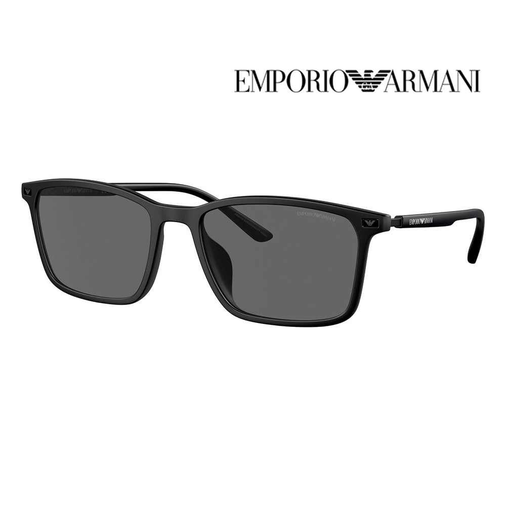 【正規品販売店】EMPORIO ARMANI サングラス EA4223U 500187 56 セル レクタングル メンズ アジアンデザインモデル
