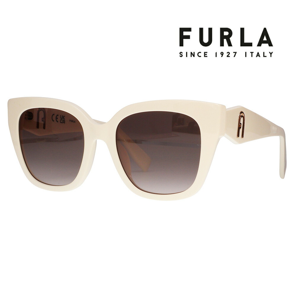 【正規品販売店】 FURLA フルラ サングラス SFU812 06Y1 53 オーバーサイズ バタフライ セル レディース｜What&rsquo;s up？-ワッツアップ-