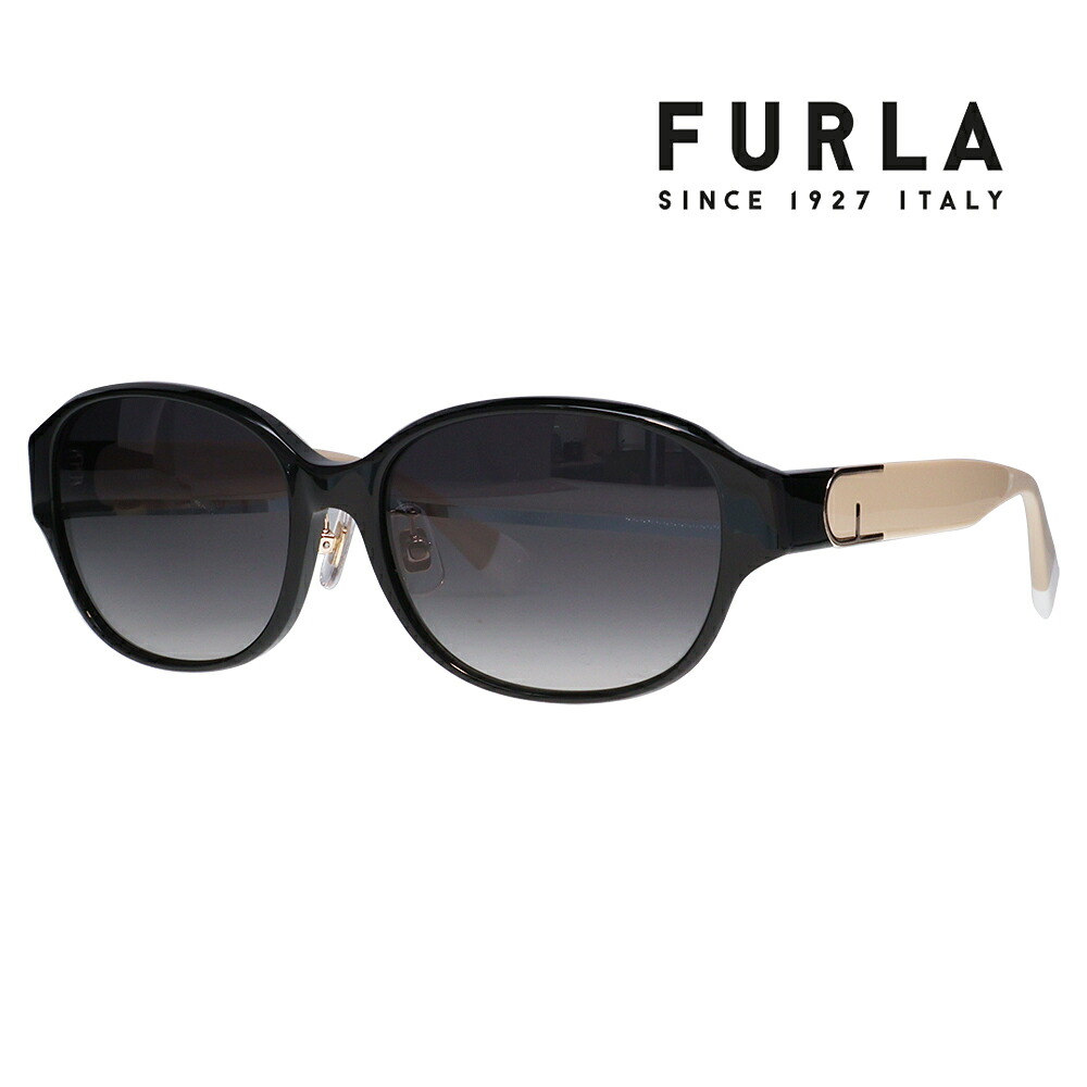 【正規品販売店】 FURLA フルラ サングラス SFU849J 700P 55 オーバル ラウンド ジャパンモデル レディース セル 紫外線 UVカット おしゃれ 運転用｜What&rsquo;s up？-ワッツアップ-