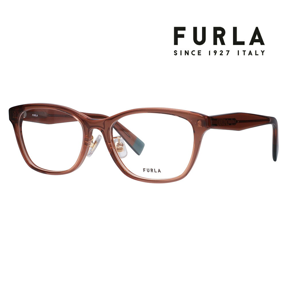 【正規品販売店】 度なし1.55レンズ交換+0円 FURLA フルラ 眼鏡 伊達メガネ VFU861J 01F3 51 ウェリントン セル ジャパンモデル レディース｜What&rsquo;s up？-ワッツアップ-