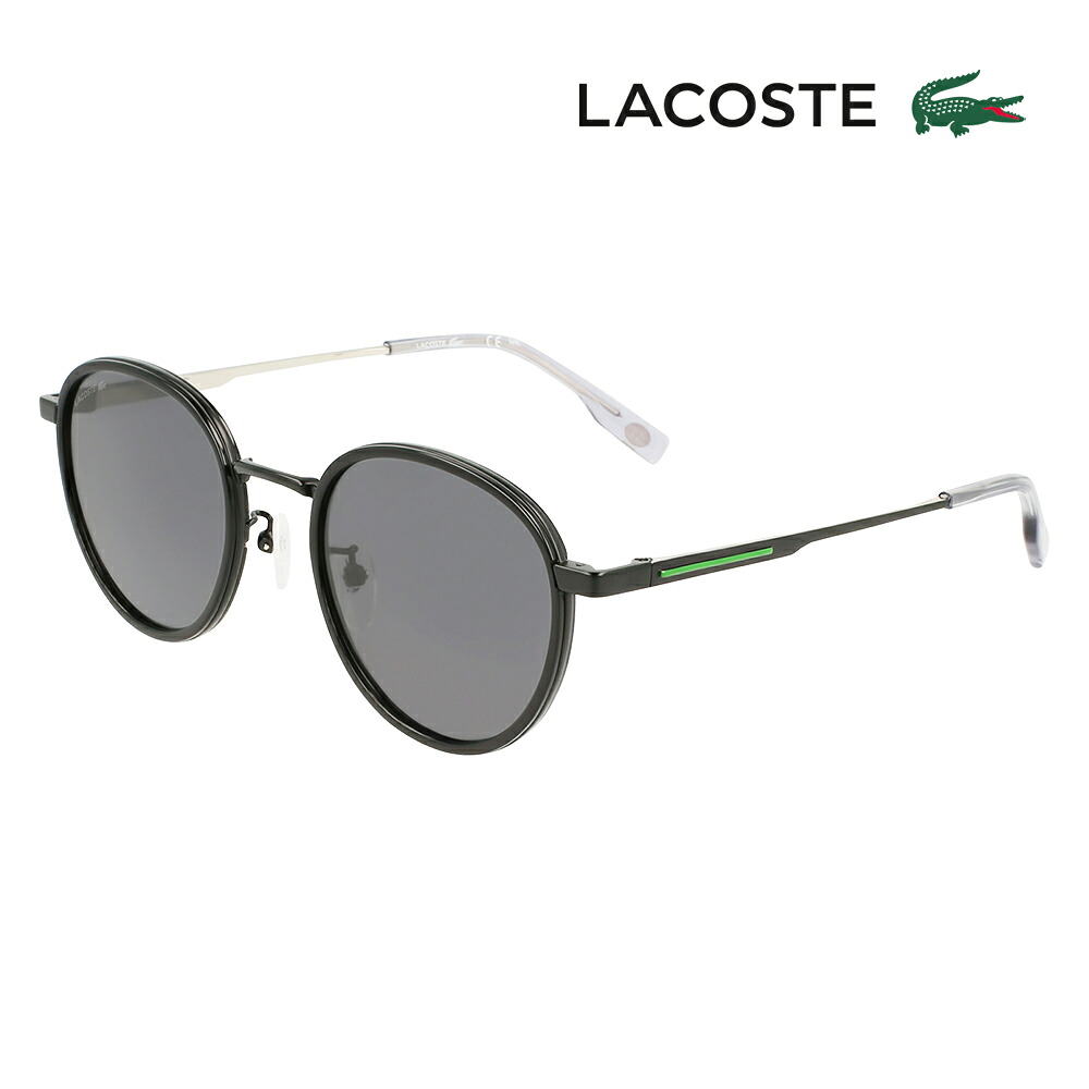 【正規品販売店】 ラコステ サングラス L262SLB 001 51 LACOSTE アセテート メタル コンビ ラウンド メンズ レディース 14,995円