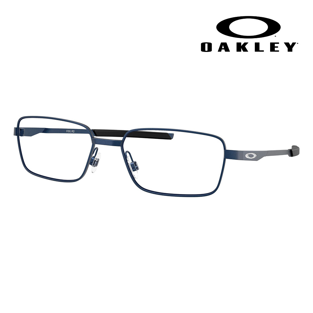 【正規品販売店】度なし1.55レンズ交換+0円 オークリー メガネ フレーム OX3036-03 55 OAKLEY Foil RQ フォイルアールキュー メタル レクタングル メンズ 伊達メガネ 眼鏡