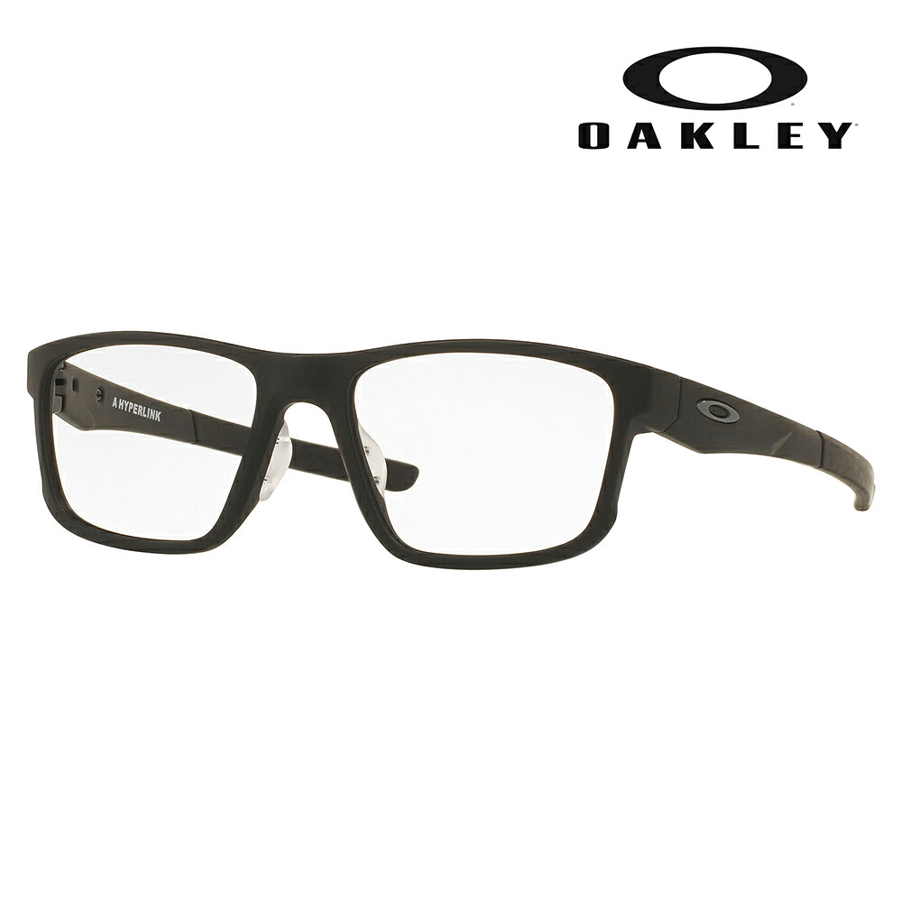【正規品販売店】度なし1.55レンズ交換+0円 オークリー メガネ フレーム OX8051-01 54 OAKLEY HYPRELINK A ハイパーリンクA セル スクエア メンズ 伊達メガネ 眼鏡