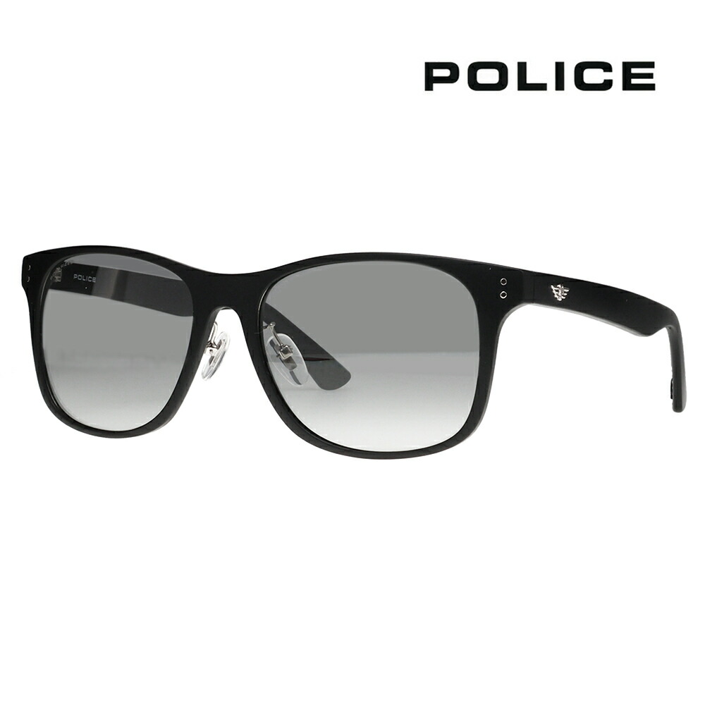 刷り直す別注ひな形【定め事品売りわたす店】警察当局 黒眼鏡 SPL982I U28P 57 POLICE 独居室 押さえる 別注色つや ミリオンセラー ウェリントン 点火装置色つや 偏光水晶体 動かす 運転 ゴルフ 魚釣り 伊達メガネ 眼鏡