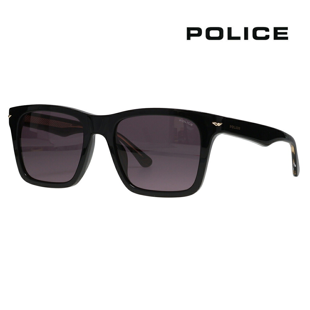 【正規品販売店】ポリス サングラス 伊達メガネ 眼鏡 SPLN35 0700 53 POLICE 2024年モデル CHAMP9 スクエア ウェリントン クラシック｜What&rsquo;s up？-ワッツアップ- 9,120円