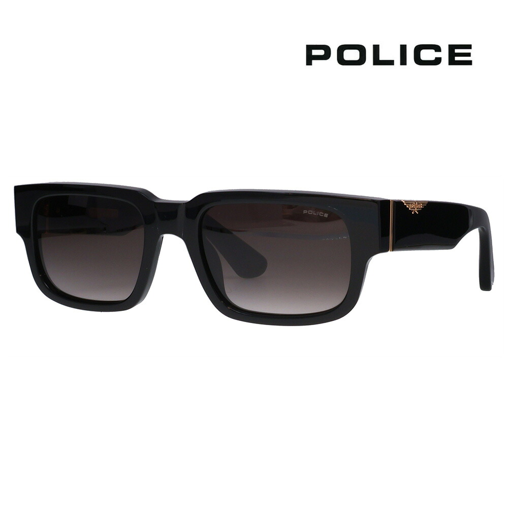 【正規品販売店】ポリス サングラス 伊達メガネ 眼鏡 SPLP24 0700 54 POLICE Heritage Origins Maxi 1 スクエア セル メンズ|What’s up?-ワッツアップ-
