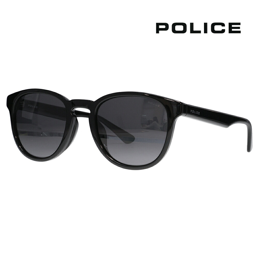 【正規品販売店】ポリス サングラス 伊達メガネ SPLQ10J Z42P 52 POLICE 2025年モデル ボストン メンズ セル 偏光