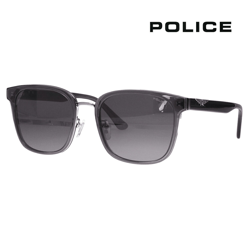【正規品販売店】ポリス サングラス SPLT58K 03GU 56 POLICE ウェリントン コンビ メンズ 伊達眼鏡 メガネ｜What&rsquo;s up？-ワッツアップ-