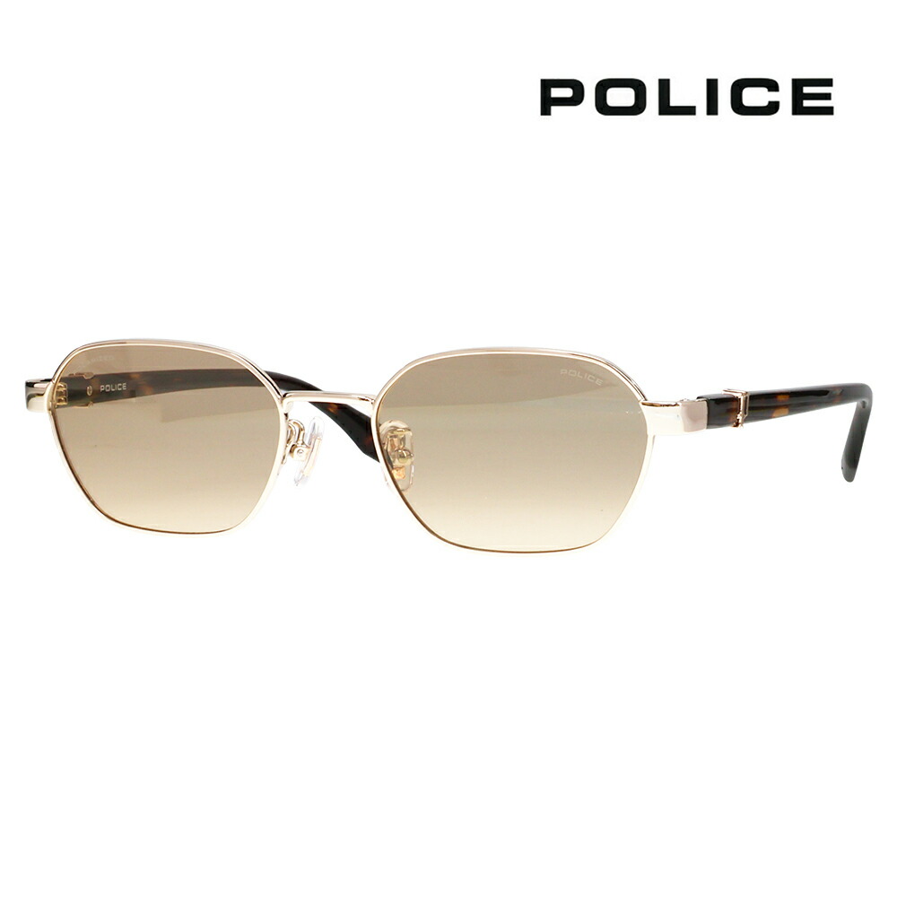 【正規品販売店】ポリス サングラス SPLT74J 300Z 53 POLICE 多角形 メタル メンズ 偏光｜What&rsquo;s up？-ワッツアップ- 6,336円