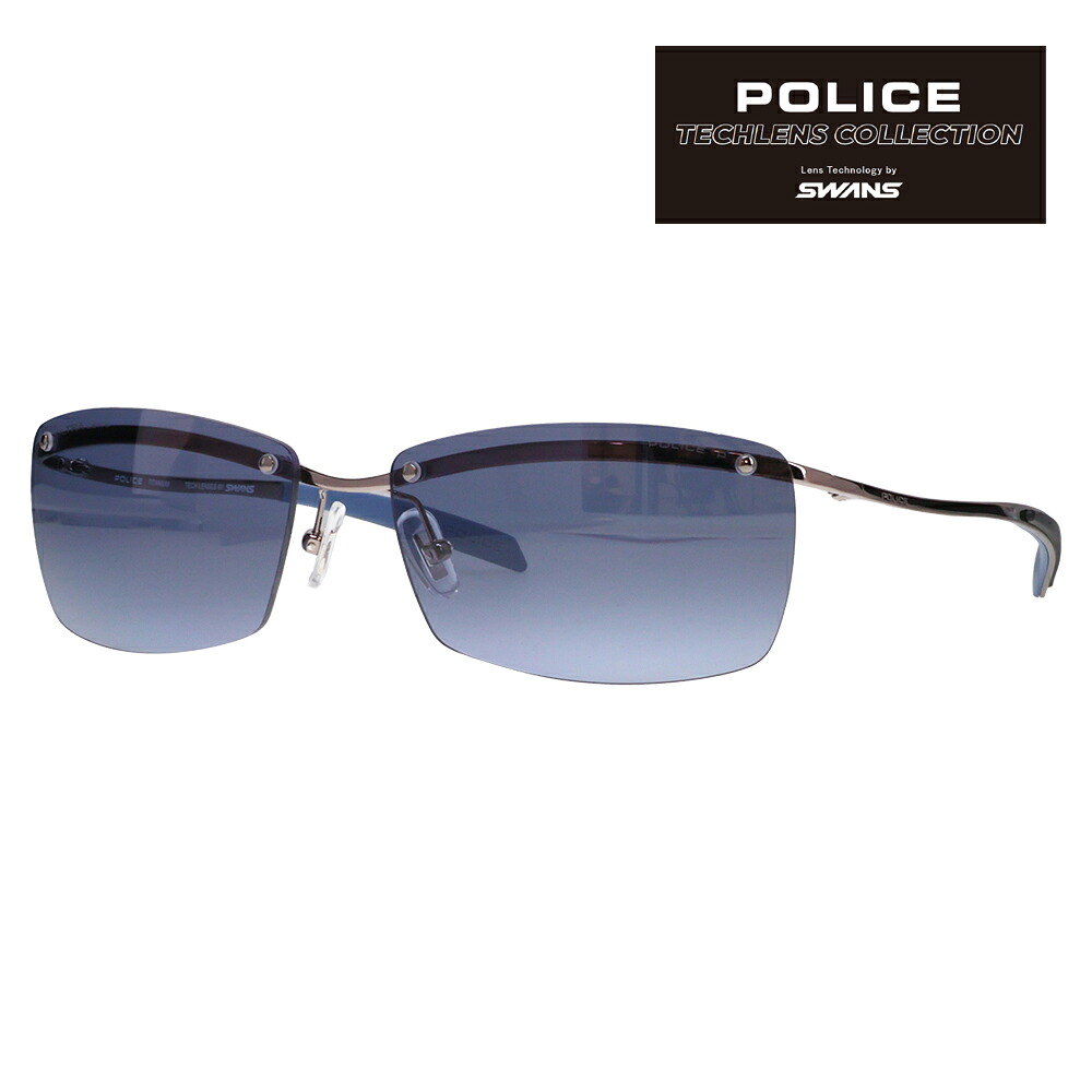 【正規品販売店】ポリス サングラス POLICE×SWANS SPLT77J 568P 60 RIDER Tech Lenses Collection ジャパンモデル スクエア チタン チタニウム メンズ アウトドア 偏光 ULTRAレンズ|What’s up?-ワッツアップ-