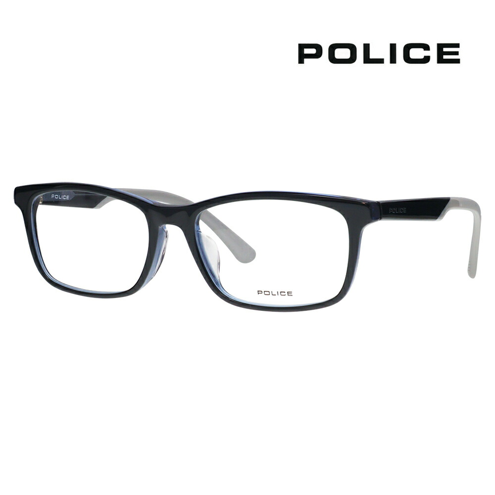 【正規品販売店】度なし1.55レンズ交換+0円 ポリス メガネ フレーム VPLP37J 0D82 54 POLICE 2024年モデル メンズ スクエア セル ジャパンモデル 伊達眼鏡｜What&rsquo;s up？-ワッツアップ-