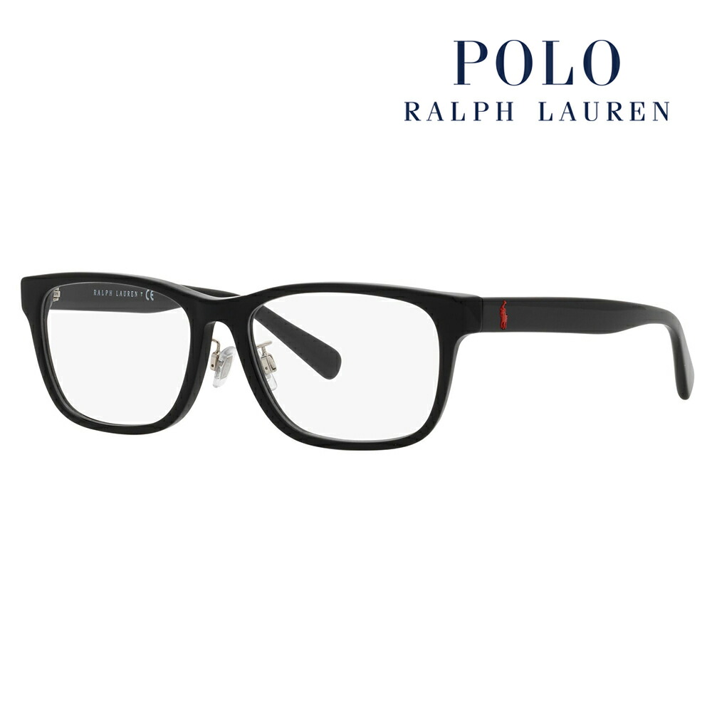 【降車口】度なし1.55水晶体取り替えっこ+0円 ポロ ラルフローレン 眼鏡  PH2249D 5001 54 POLO RALPH LAUREN  ウェリントン 真四角 アジアンフィットモデル メガネ 伊達眼鏡
