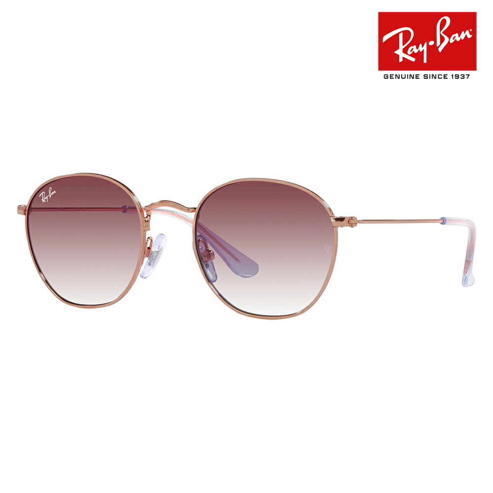 Ray-Ban ラウンド型サングラス ブラウン/ピンク Ray-Ban レイバン サングラス RB3447-002/4B-50サイズ ピンク