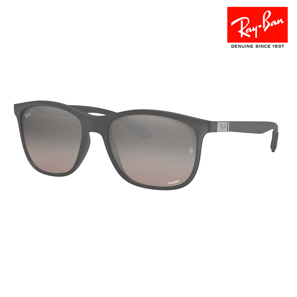 【置き目品売りわたす店】レイバン 黒眼鏡 RB4330CH 60175J 56 Ray-Ban 真四角 独居室 クロマンス CHROMANCE 偏光 伊達眼鏡 メガネ