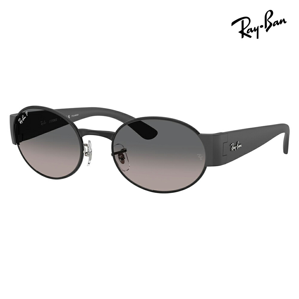 【置き目品売りわたす店】レイバン 黒眼鏡 RB3770 002/M3 52 54 Ray-Ban レイバン完全無欠水晶体相応う LITEFORCE ライトフォース オーバル 金属元素 偏光
