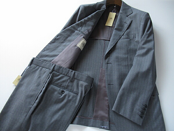213 新品◆ ジェイプレス Jプレス 無地 ウール スーツ ビジネス B5 訳 J.PRESS(ジェイプレス) スーツ メンズ 春夏 トラッド新1型 段