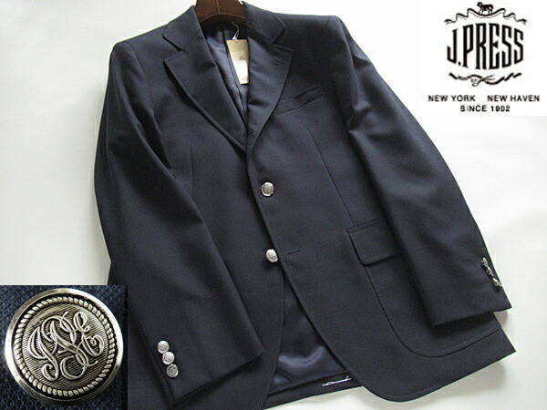 【新品】秋冬 J.PRESS J.プレス メタル釦 上級ウールツイードジャケット GRY M J・プレスのLovatやMarling \u0026 EvansのI型ツイードジャケット: 男のマジメ服