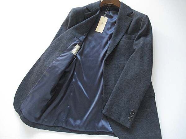 SALE オンワード樫山正規品 秋冬 J.プレス J.PRESS ウール ハイグレードジャージ ジャケット ネイビー 59,400円(税込)