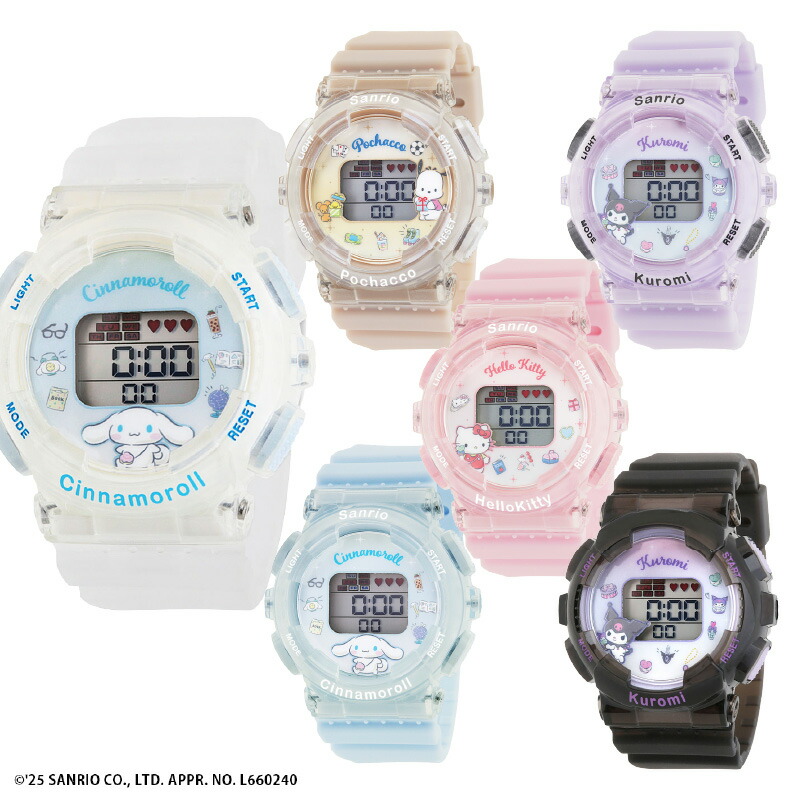楽天市場】腕時計 サンリオ デジタルウォッチ CR3C0003 クロミ