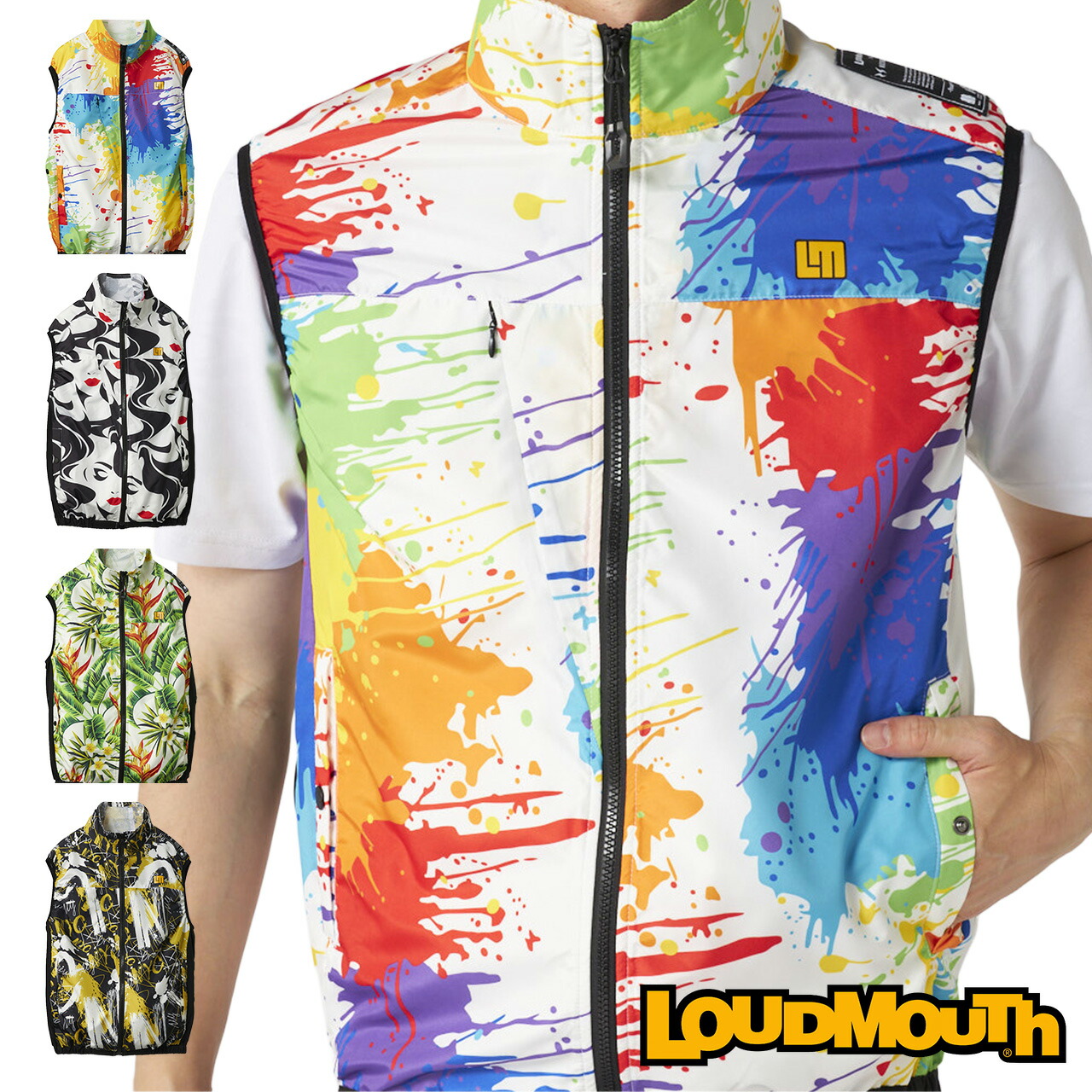 【LOUDMOUTH×冷房装置風神服】 ユニ一発やる 冷房装置より良い 蓄電池 気違い 3点仕掛ける 猛暑 ゴルフお召しもの 暑さ打つ手 866925