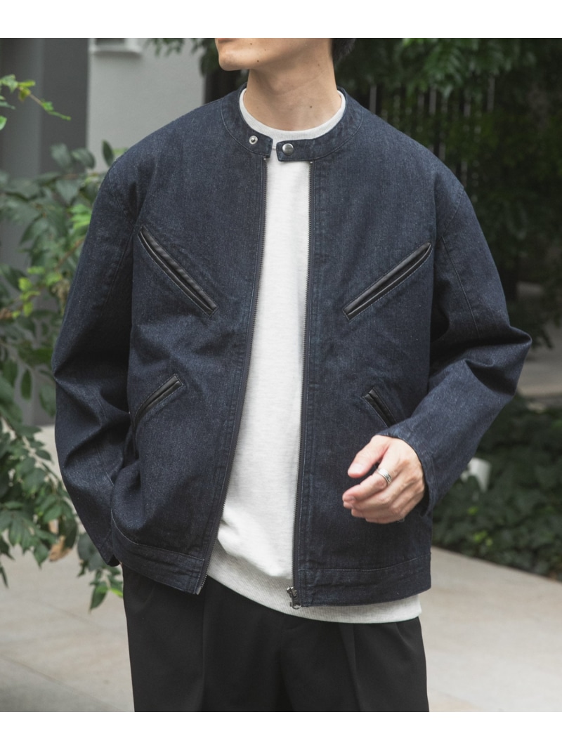 【楽天市場】【SALE/40%OFF】Denim Single Riders Jacket URBAN RESEARCH ITEMS アーバン ...