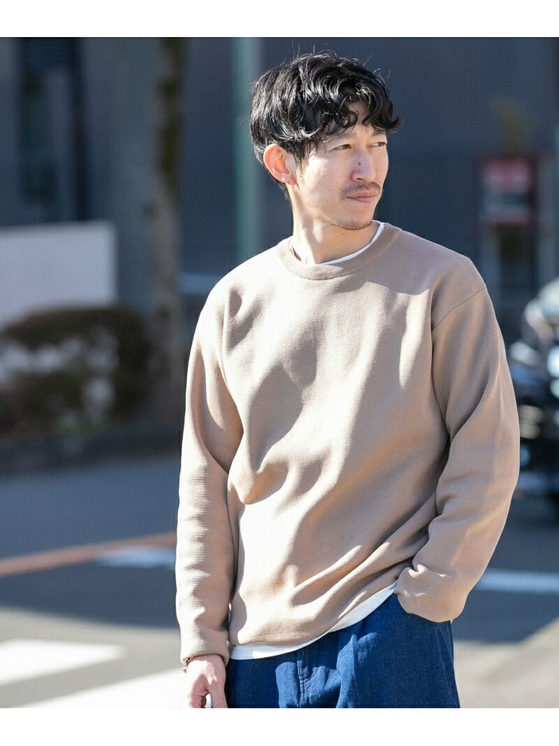 ミラノリブ 多機能ニット アンサンブル ブルー トップス グレー ...