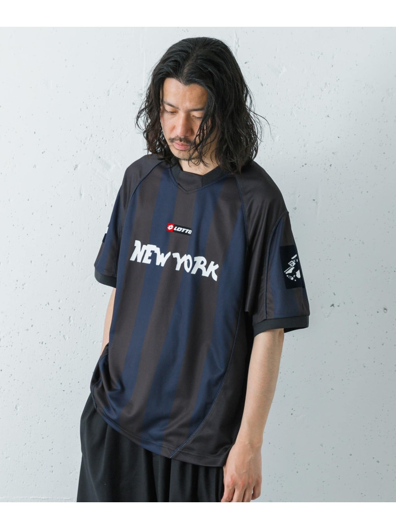 LOTTO K.TERADA GAME SHIRTS 1 URBAN RESEARCH アーバンリサーチ トップス カットソー・Tシャツ ブルー【送料無料】[ Fashion]｜URBAN RESEARCH／アーバンリサーチ 9,636円