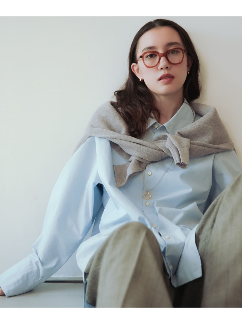 【SALE／30%OFF】ガーメントダイコットンオーバーシャツ URBAN RESEARCH アーバンリサーチ トップス シャツ・ブラウス ピンク ホワイト ブルー【RBA_E】【送料無料】[ Fashion]