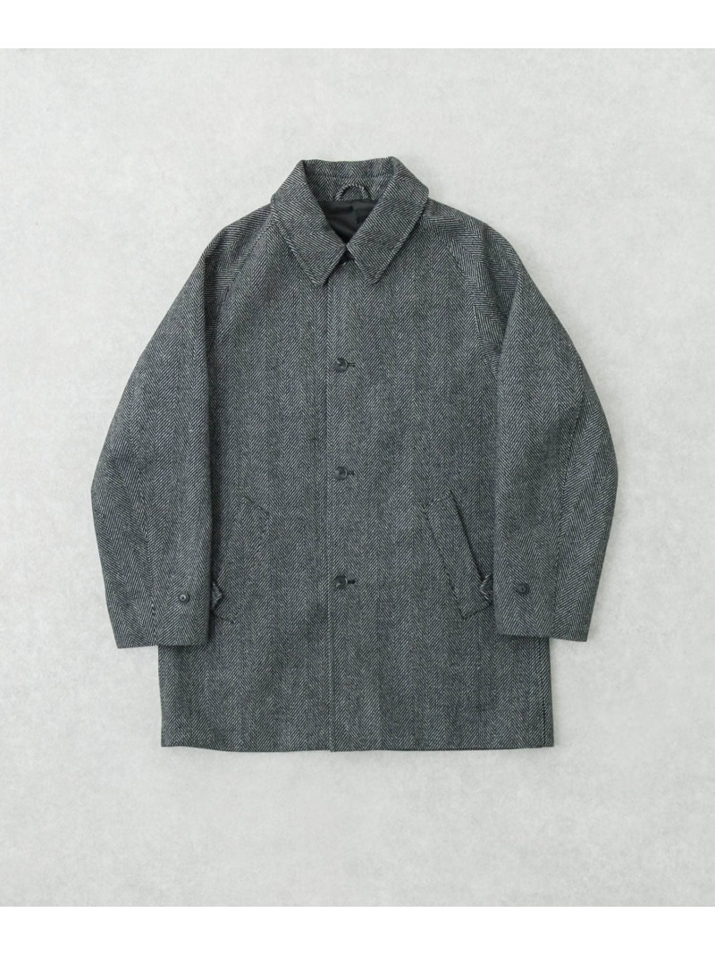 【SALE／55%OFF】WINDPROOF TWEED HALF COAT URBAN RESEARCH アーバンリサーチ ジャケット・アウター その他のジャケット・アウター グレー ブラウン【RBA_E】【送料無料】[ Fashion]