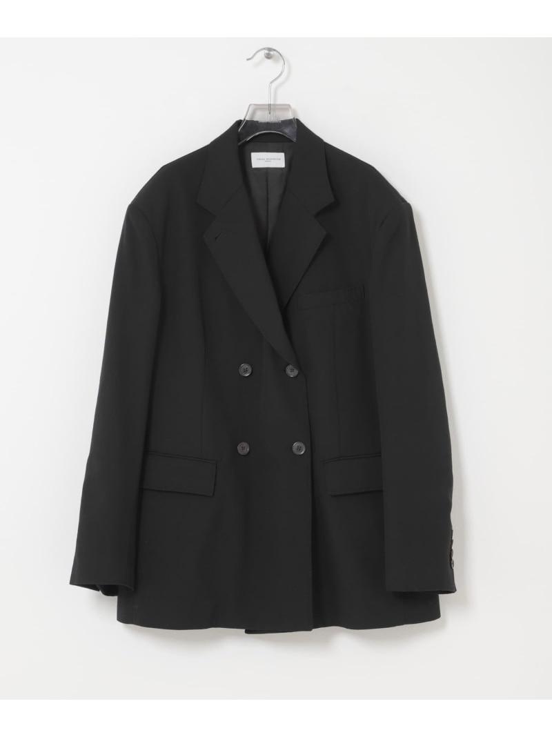 new basic HIGH TWIST WOOL JACKET URBAN RESEARCH アーバンリサーチ ジャケット・アウター テーラードジャケット・ブレザー 黒いこと【貨物輸送無料】[ Fashion]