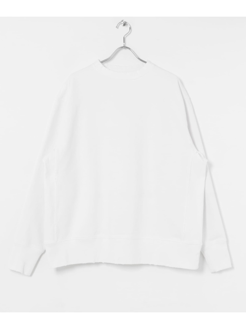 FORNIGNER Made in USA Crashed Crew URBAN RESEARCH アーバンリサーチ トップス スウェット・トレーナー ホワイト ブラック グレー【送料無料】[ Fashion]｜URBAN RESEARCH／アーバンリサーチ