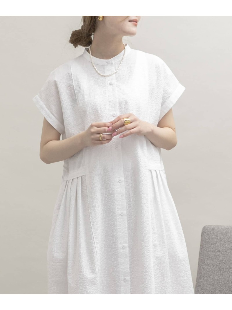 予約 Sサイズ 低身長向け Ur Lab ウエストタックシャツワンピース S Urban Research アーバンリサーチ ワンピース ワンピースその他 グリーン ホワイト ベージュ ブラック 先行予約 送料無料 Rakuten Fashion Napierprison Com