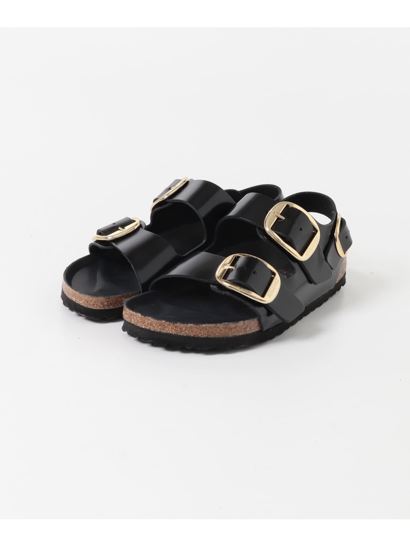 BIRKENSTOCK MILANO BIG BUCKLE URBAN RESEARCH アーバンリサーチ シューズ・靴 サンダル ブラック【送料無料】[ Fashion]
