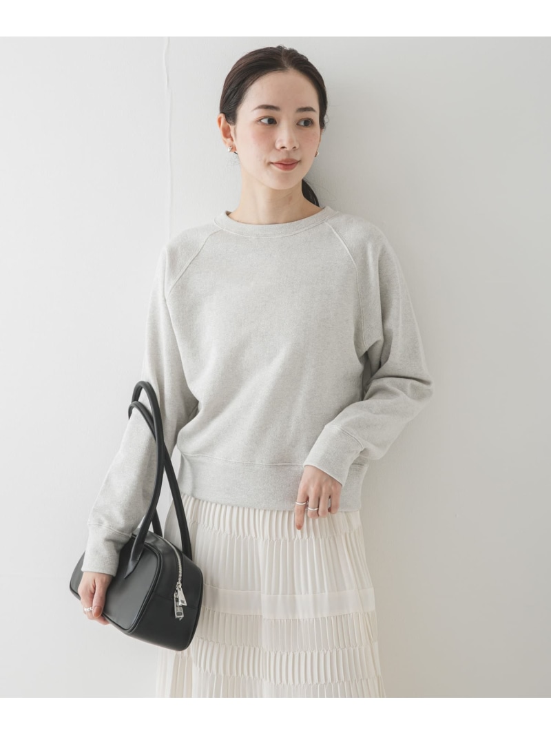 ラメ裏毛流汗 URBAN RESEARCH アーバンリサーチ トップス スウェット・トレーナー 白いこと【貨物輸送無料】[ Fashion] トップス-スウェット・トレーナー