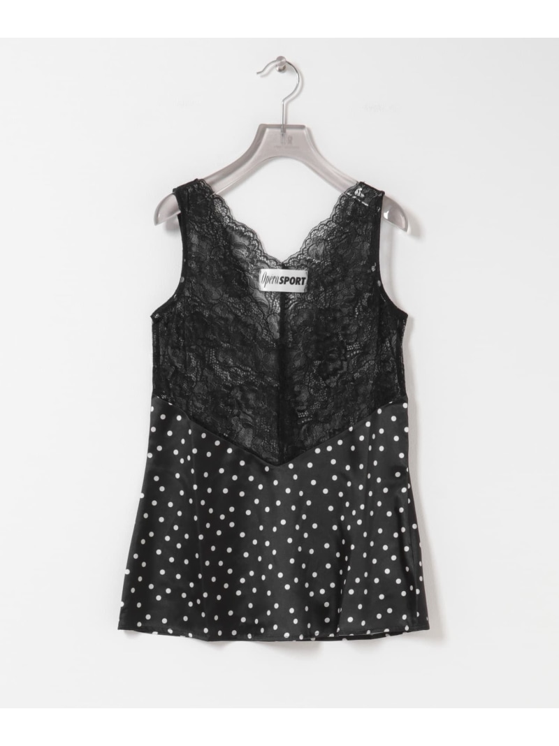 【SALE／40%OFF】OperaSPORT CAMILA LACE TOP URBAN RESEARCH アーバンリサーチ トップス シャツ・ブラウス ブラック【RBA_E】【送料無料】[ Fashion]｜URBAN RESEARCH／アーバンリサーチ