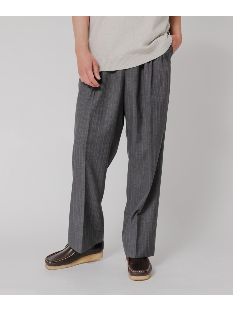 HERRINGBONE ST TROUSER URBAN RESEARCH アーバンリサーチ パンツ その他のパンツ グレー ブラウン【送料無料】[ Fashion]