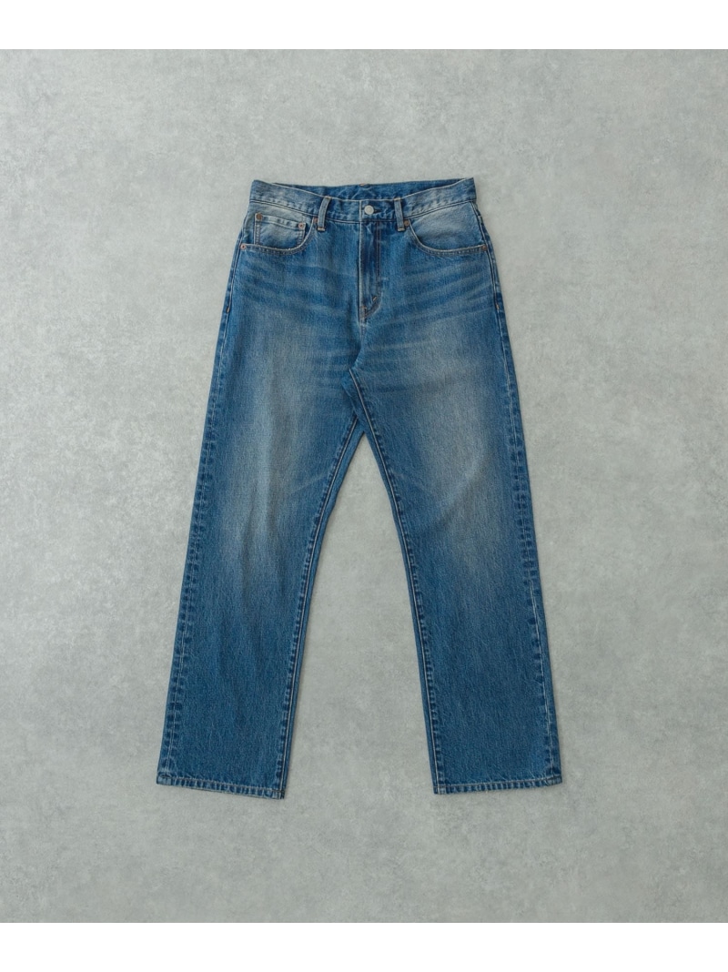 【SALE／50%OFF】13.5oz DENIM STRAIGHT PANTS URBAN RESEARCH アーバンリサーチ パンツ ジーンズ・デニムパンツ ネイビー ブラック【RBA_E】【送料無料】[ Fashion]
