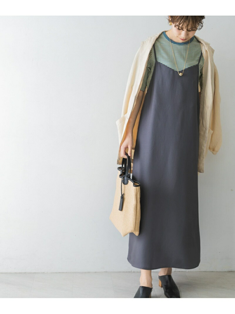 楽天市場 シルキーツイルキャミソールワンピース Urban Research アーバンリサーチ ワンピース ワンピースその他 グレー ベージュ ブラウン ブラック 送料無料 Rakuten Fashion Urban Research アーバンリサーチ